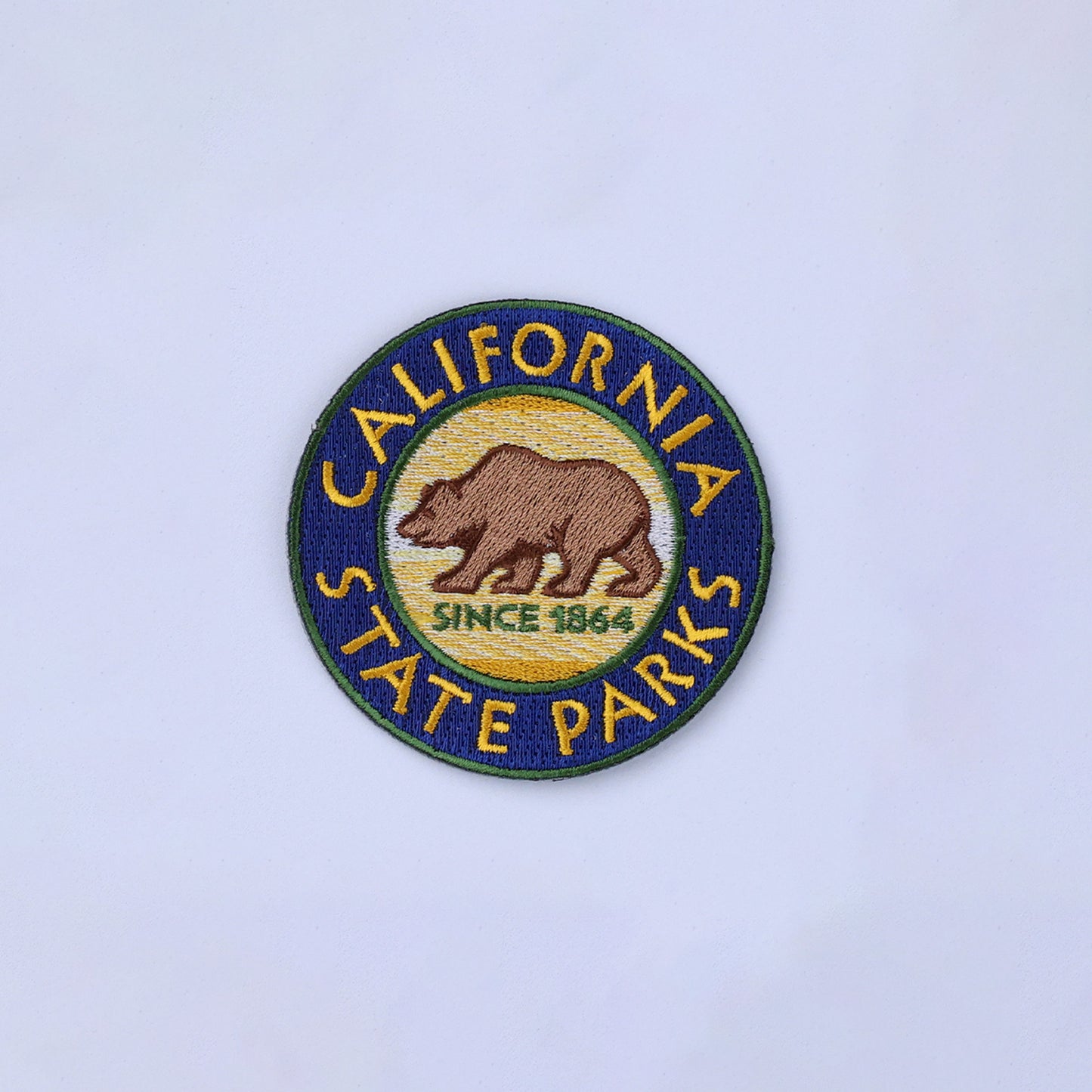 a patch featuring the California State Parks logo