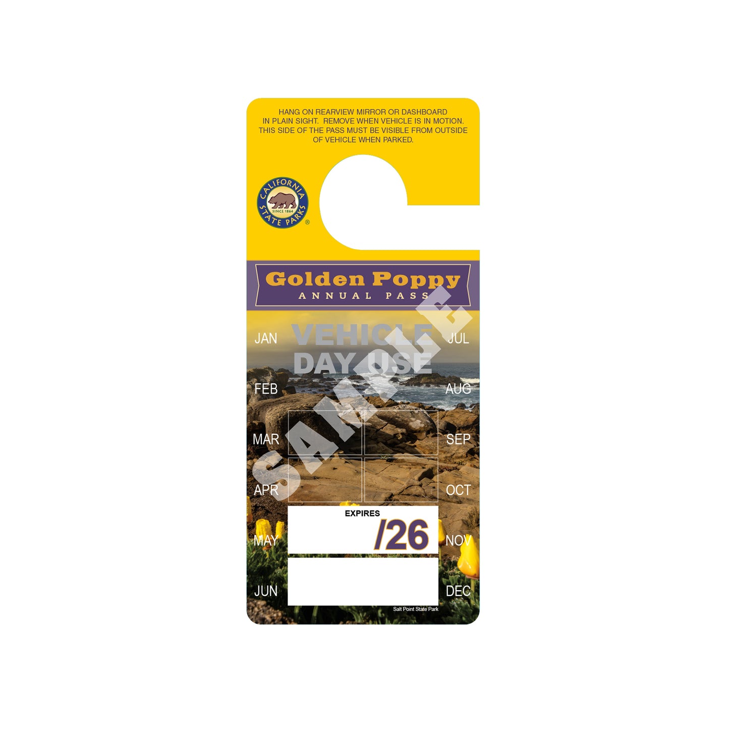 Golden Poppy Annual Day Use Pass