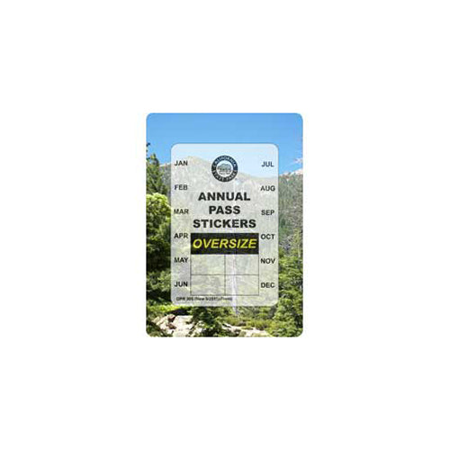 Oversized Vehicle Pass Sticker