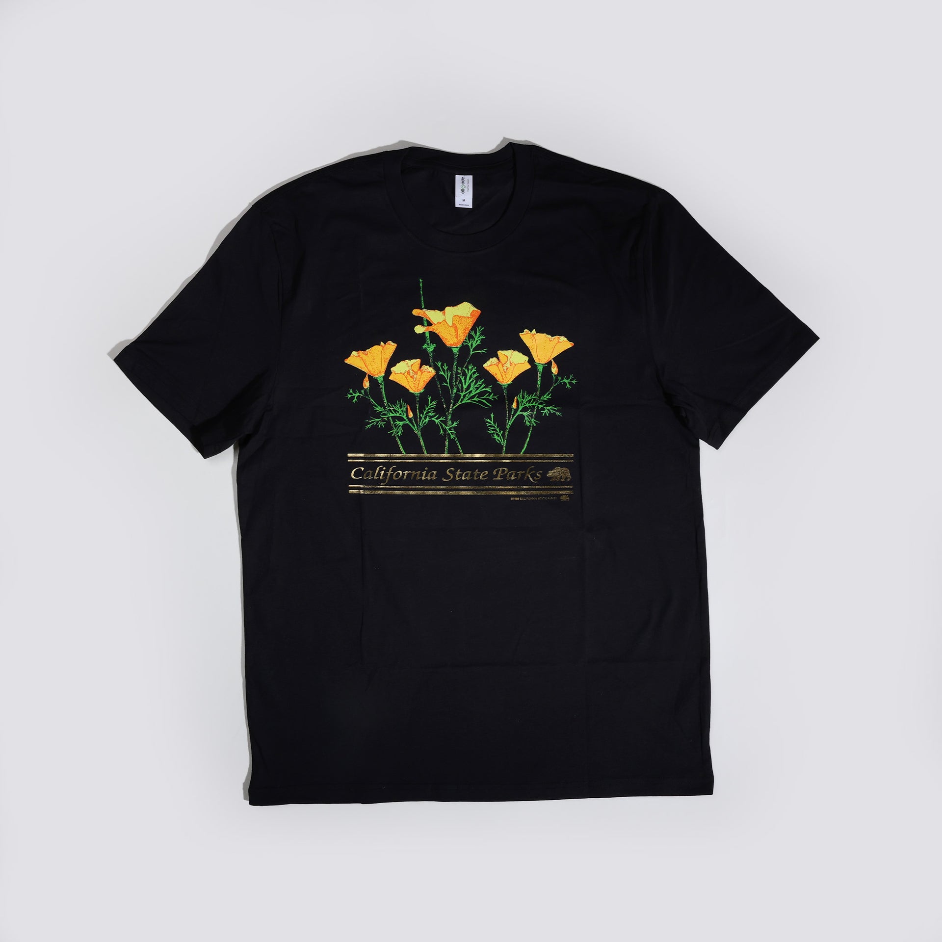 California State With Poppies Tunic