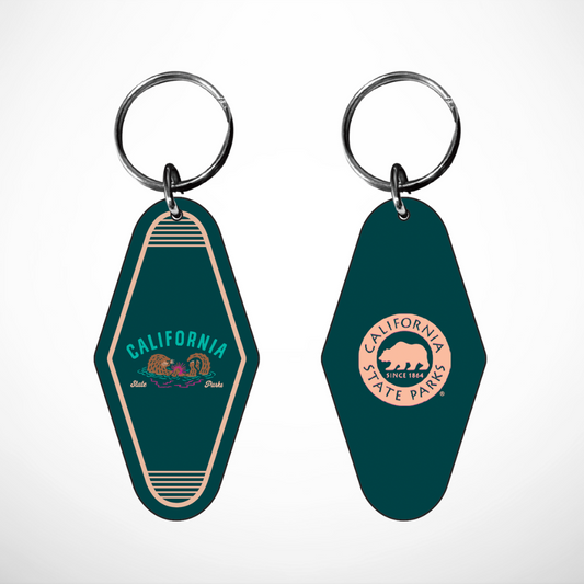 California State Parks Otter Keychain