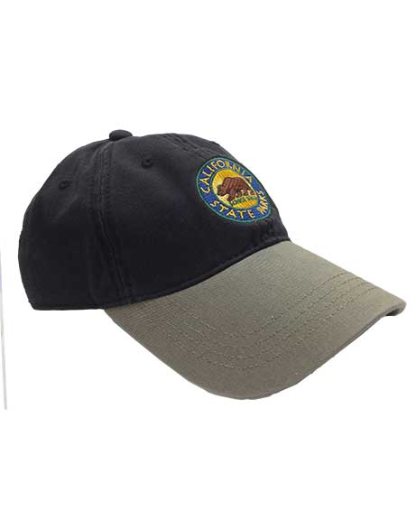 California State Parks Embroidered Baseball Hat, Navy/Stone ...